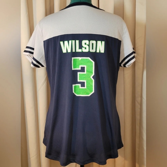 0052. NWOTs ~ NFL ~ Seattle Seahawks Football 🏈 ~ Russel Wilson #3 !!!🏈 - Picture 9 of 10